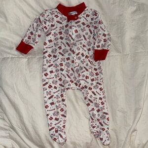 Magnolia Baby  Red White and Blue Kids Footie